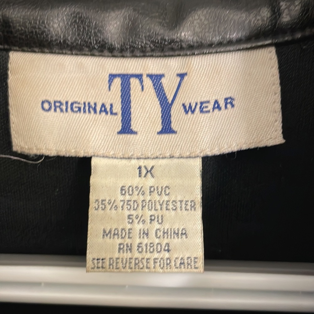 ORIGINAL TY WEAR BLACK VEST - Picture 3 of 5